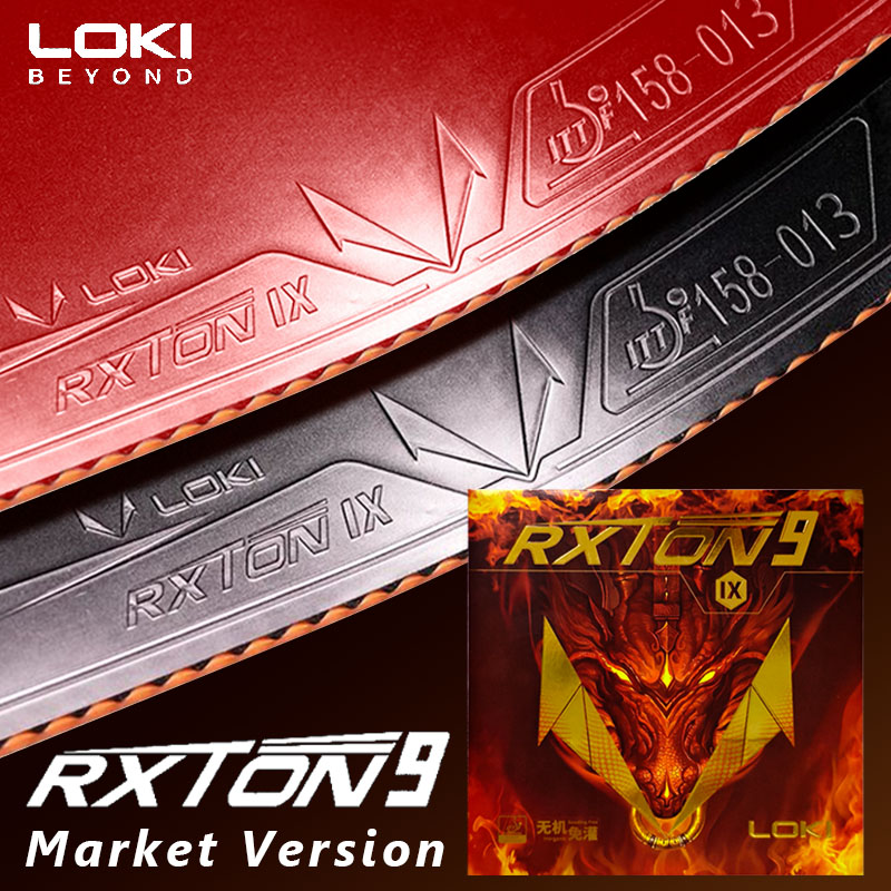 Table Tennis Association - مطاط تنس الطاولة LOKI RXTON 9